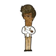 cartoon annoyed man N54