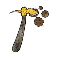 Cartoon Pick Axe N10