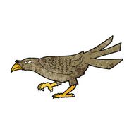 Cartoon Bird N264