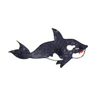 Cartoon Killer Whale N10