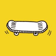 Doodle Skateboard N5