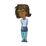 Cartoon Woman N39