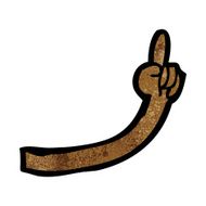 cartoon arm N102