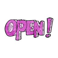 cartoon open symbol N6