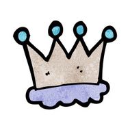 cartoon crown symbol N10