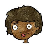 cartoon confused woman N84