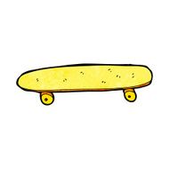 Cartoon Skateboard N47