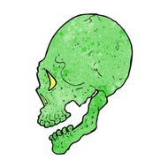 spooky skull illustration N4