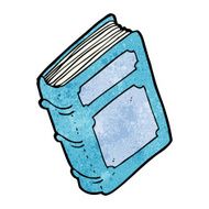 cartoon old book N12
