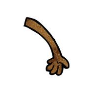 cartoon arm N109