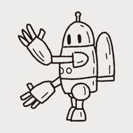 robot doodle N708