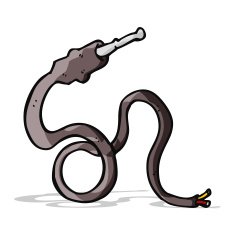 cartoon electrical lead N2