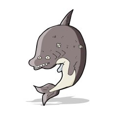 Cartoon Shark N49