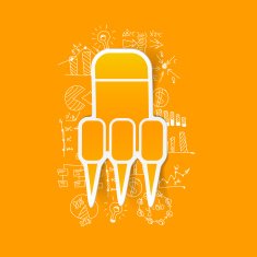 Drawing business formulas rocket N8