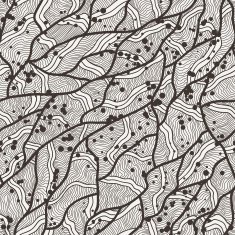 Vector seamless pattern of hand-drawn lines N3