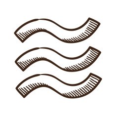 Waves wet symbol