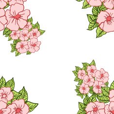 Abstract floral background with place for text N2