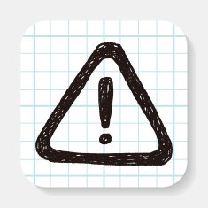 warning doodle N17