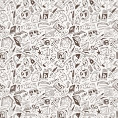 school education - seamless background N3