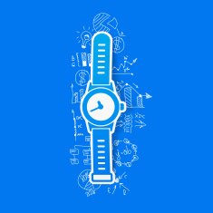 Drawing business formulas watch N14