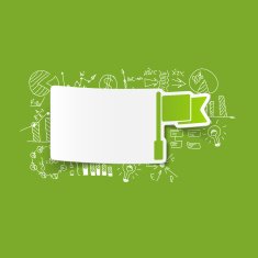 Drawing business formulas flag N9