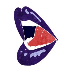 cartoon open mouth N11