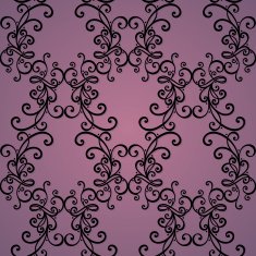 Seamless Ornate Pattern (Vector) Hand Drawn Texture N65