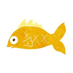 Cartoon Fish N123