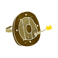 cartoon shield with arrow N5