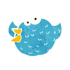 cartoon happy bird N18