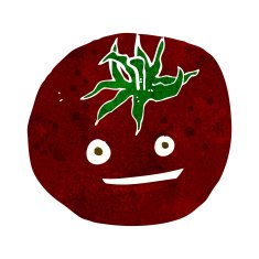 Cartoon Tomato N87
