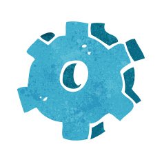 cartoon cog symbol N5
