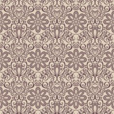 Seamless Ornate Pattern (Vector) Hand Drawn Texture N67