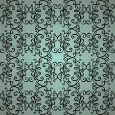 Seamless Ornate Pattern (Vector) Hand Drawn Texture N69