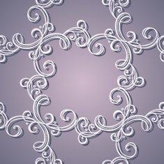 Seamless Ornate Pattern (Vector) Hand Drawn Texture N72
