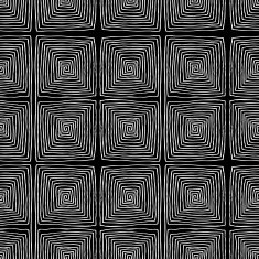 Square spiral seamless pattern