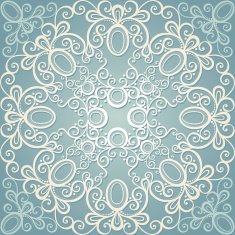 Seamless Ornate Pattern (Vector) Hand Drawn Texture N76