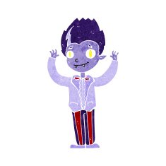 cartoon vampire boy N7