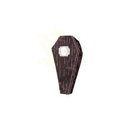 spooky cartoon coffin N9