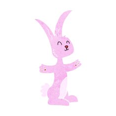Cartoon Rabbit N96