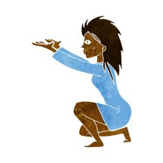 cartoon womn casting spel N6