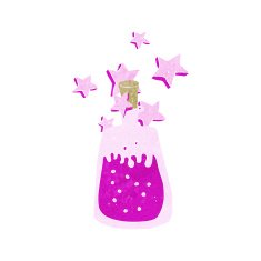 cartoon magic potion N52