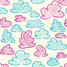 Clouds seamless pattern N3