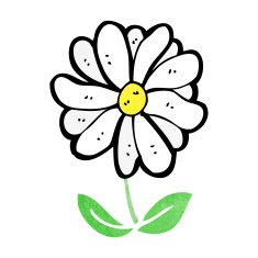 cartoon flower symbol N13
