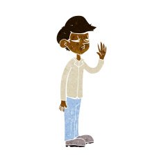 cartoon arrogant boy N6