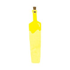 cartoon posh bottle N6