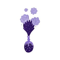 cartoon exploding chemicals N2