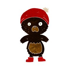 cartoon cute teddy bear N35