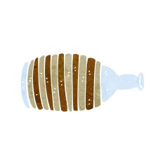 cartoon spilled bottle N7