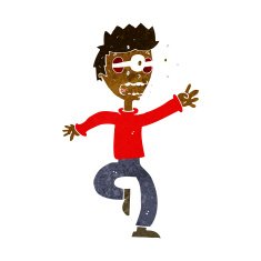 cartoon terrified man with eyes popping out N6